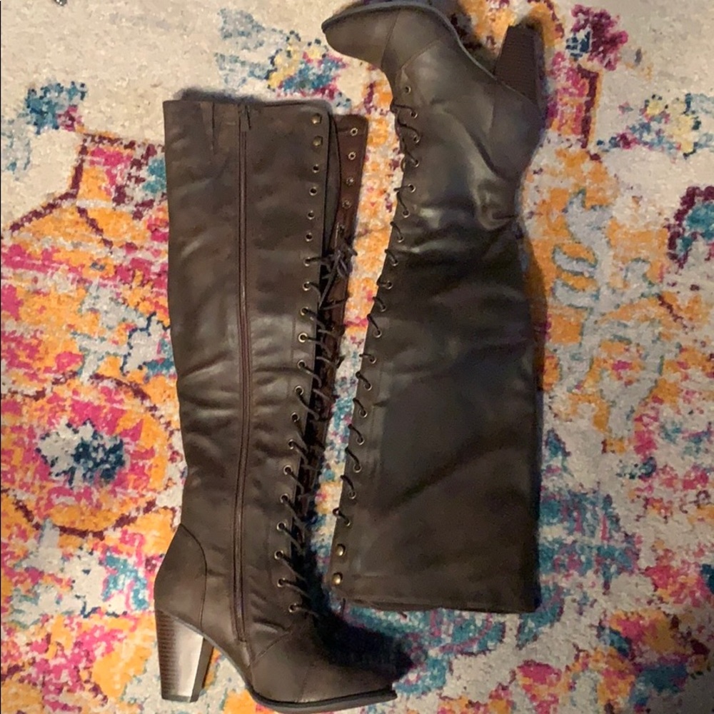 Over the knee boots